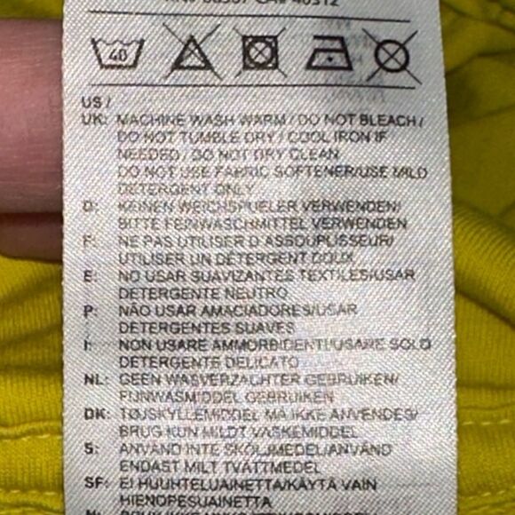 adidas French Terry Hooded Sweatshirt Size Medium - Picture 9 of 10